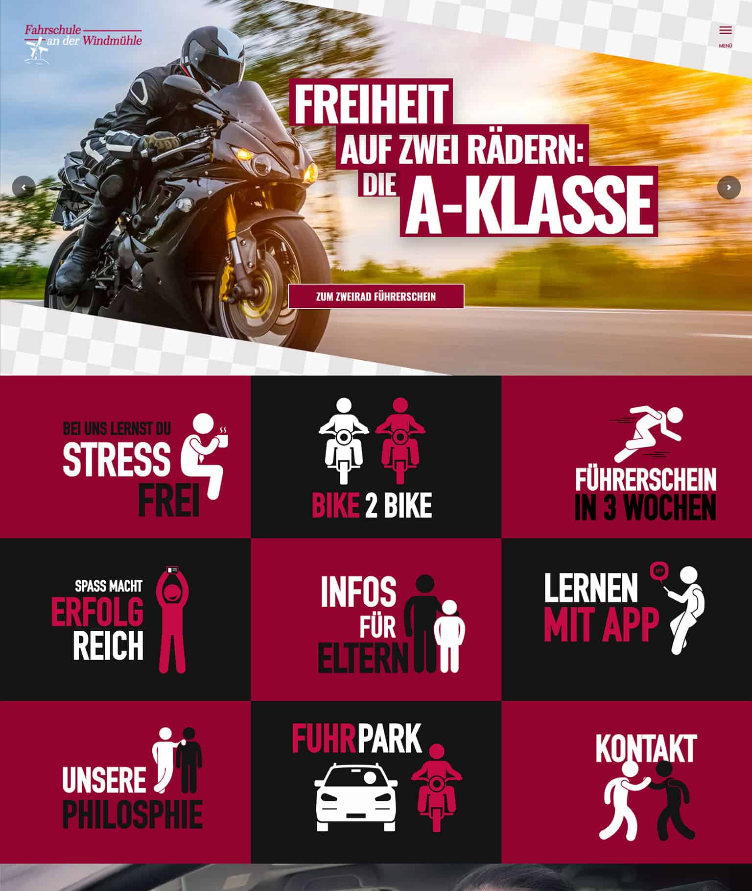 Referenz - Fahrschule an der Windmühle - Startseite