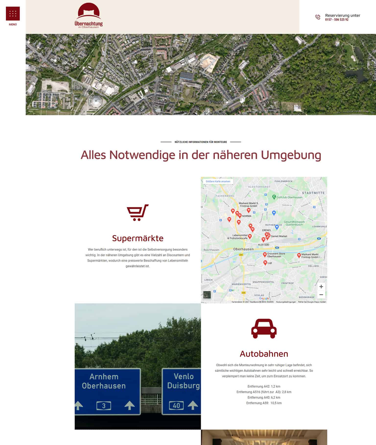 Monteurzimmer Nützliches