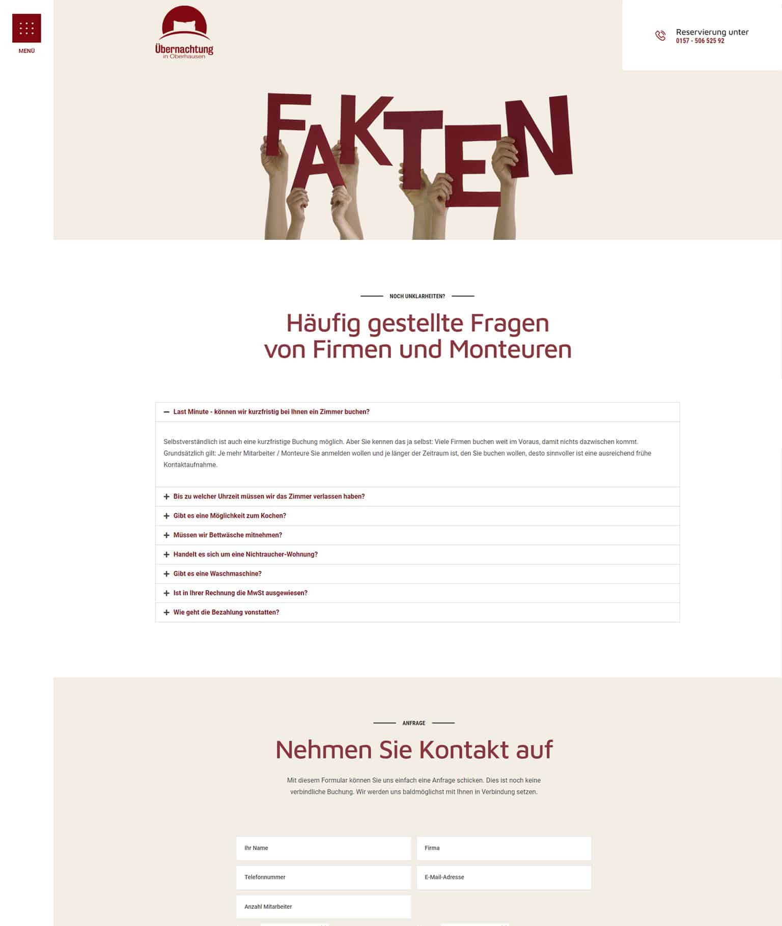 FAQ für Monteure und Firmen