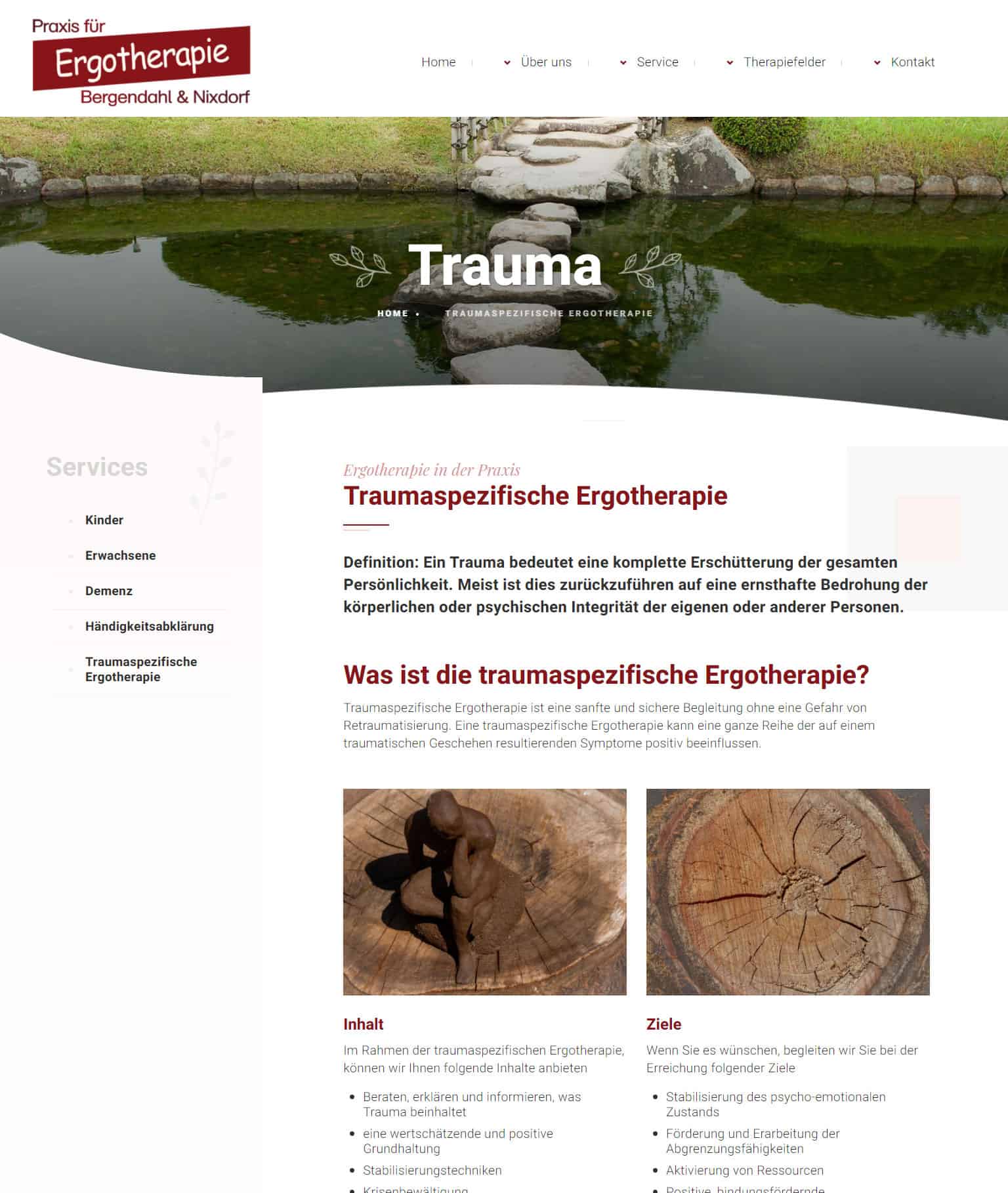 Traumaspezifische Ergotherapie