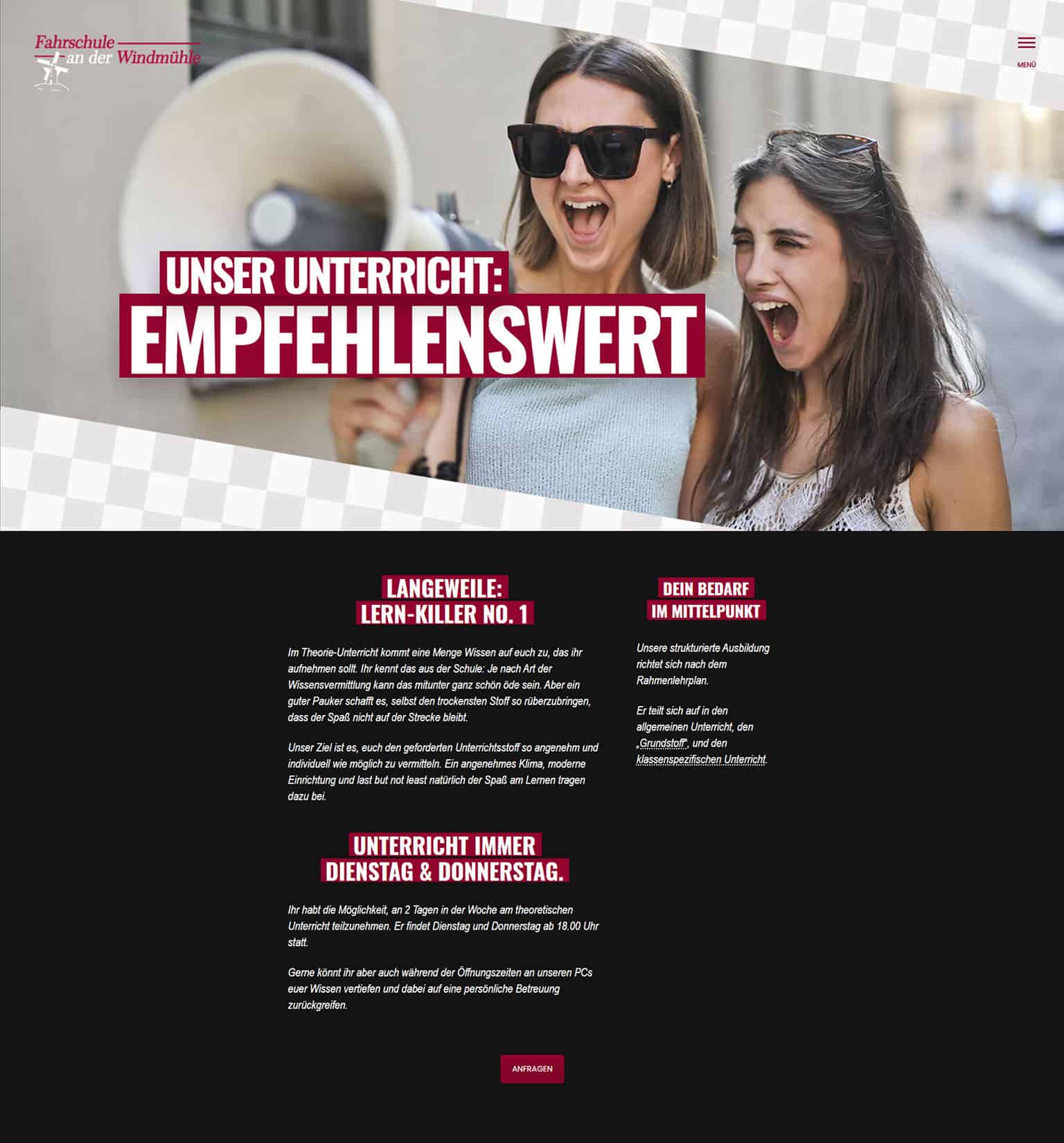 Referenz - Fahrschule an der Windmühle - Theorieunterricht