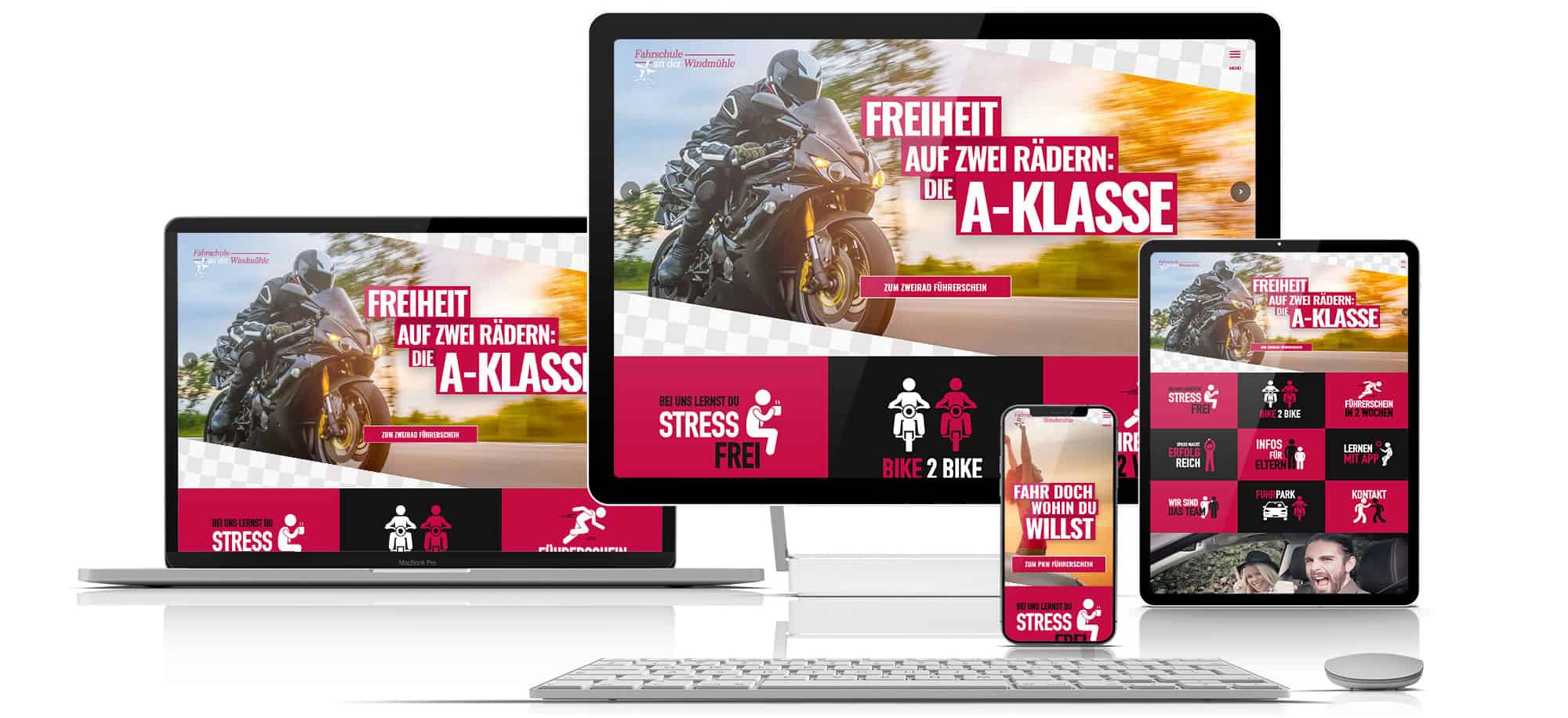 Webdesign Fahrschule Responsive Preise Oberhausen